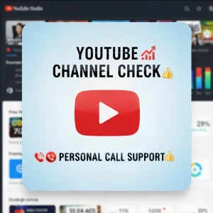 YouTube Channel Checker + Call Support + PDF Complete Report